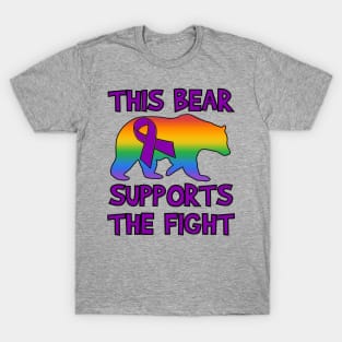 Support-Purple Ribbon T-Shirt